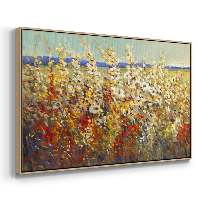 «Field of Spring Flowers II», reproduction sur toile encadrée, Naturel, H 27 po x l 41 po x P 2 po