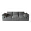 Canapé rembourré en tissu F-Concept Chenille