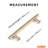 3 3/4 '' Center To Center Fluted Cabinet Pull-116038541-116038542