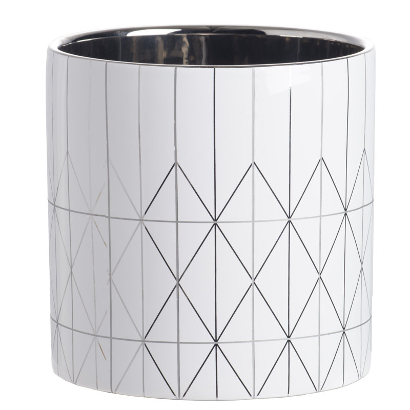 Boulat Ceramic Pot Planter, 6.3" H x 6.3" W x 6.3" D