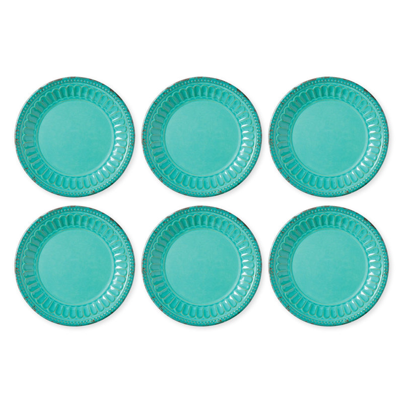 Chateau, 9" Plate, Turquoise S6