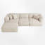 4 - Piece Upholstered Boneless Sectional-33468834