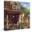 Birdhouse Builder by John Falter - Wrapped Canvas Painting-976236431