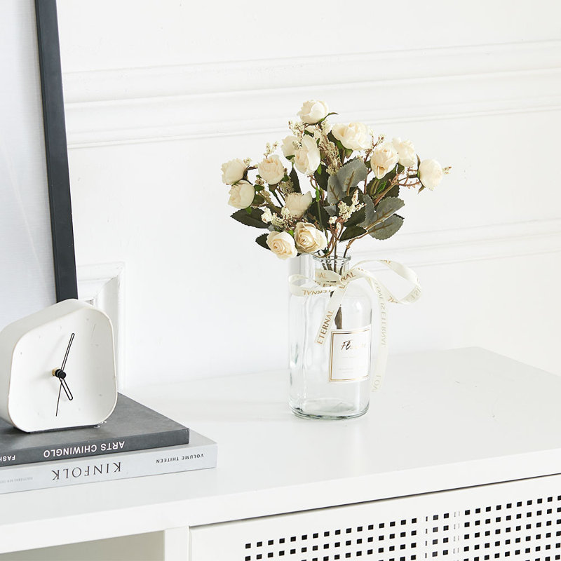 Rose Arrangement, White