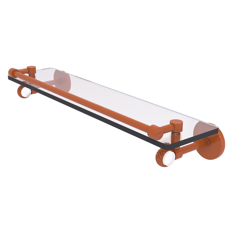 Tablette flottante Clearview, H 3,75 po x l 22 po x P 5,65 po, Étincelle d'automne