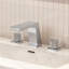 Robinet de salle de bain surdimensionné à 3 trous et 2 poignées avec drain-79598403