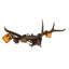 Applique murale encastrée 3 lumières Antler Elk
