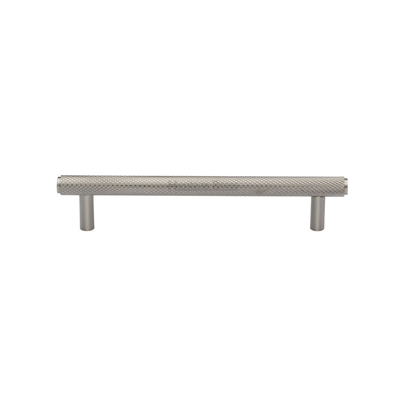 Heritage Brass Signac Heritage Cabinet Pull Complete Knurl Design, Satin Brass, 12.8cm H x 11cm W x 16cm D