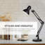Lampe de bureau noire Quitman