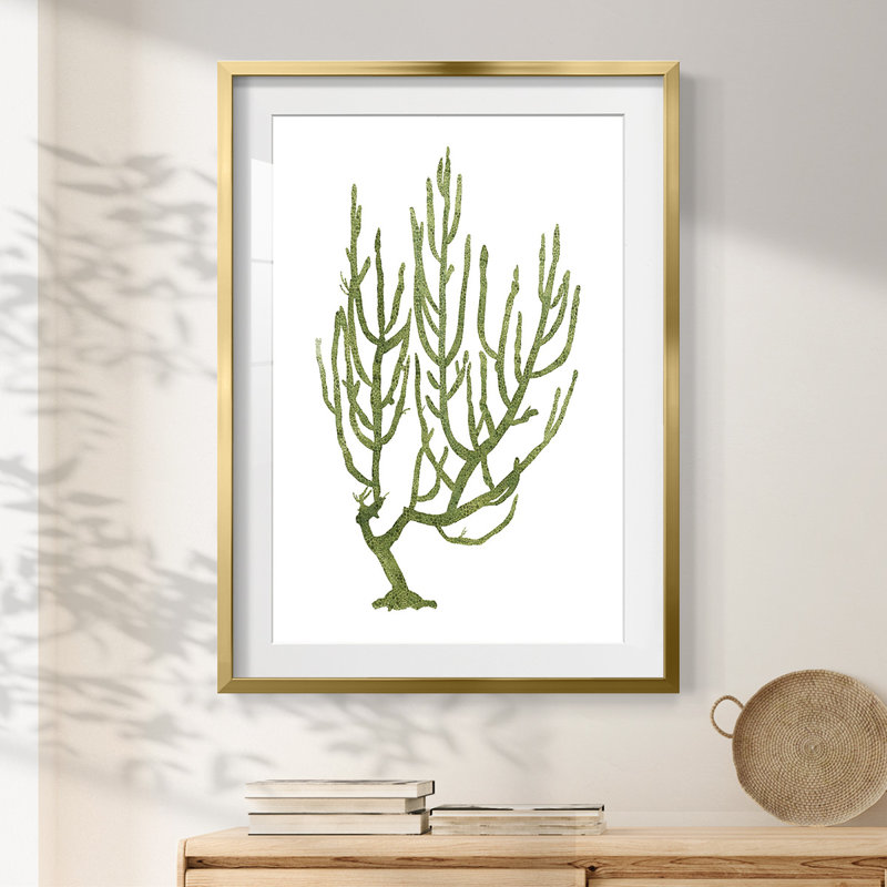 Kang - Toile tendue avec châssis, H 28,5 po x l 20,5 po, Doré