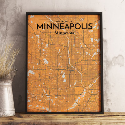 Minneapolis - No Frame Print