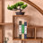 Chinese style simple semi-circular bookcase