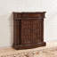 Console noyer massif et bois manufacturé