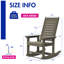 Chaise berçante d'extérieur en PEHD-1614477493