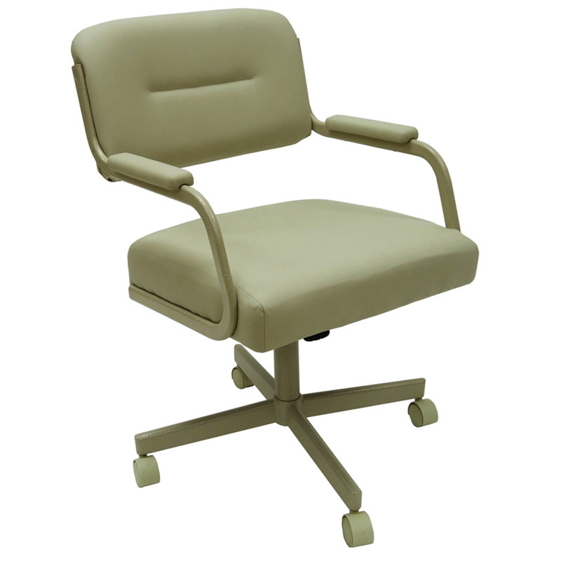 Chaise de salle à manger Huriyyah, Beige, Vert