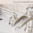 8 Inch Widespread Bathroom Vanity Tap, Brushed Nickel 3 Hole With Pop Up Drain And Double Lever Handle, Contemporary Look Faucet, Easy Diy Install-121638964