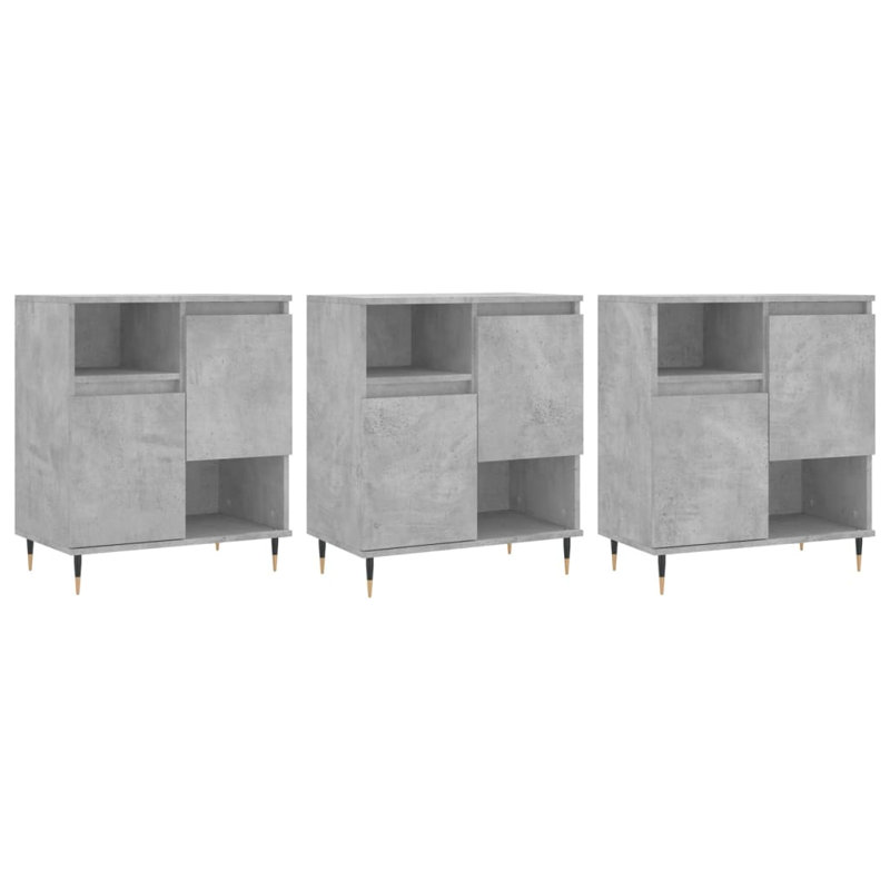 Anesicia 180cm Sideboard, Concrete Grey