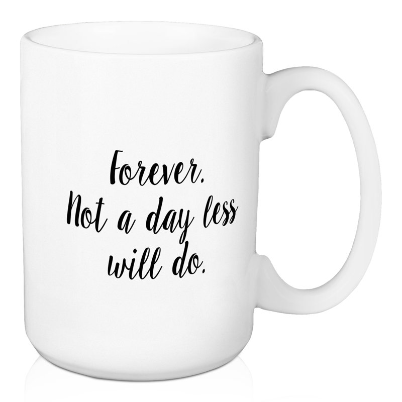 Perpétuelle. la tasse à café n’est pas un jour moins. Bardwell
