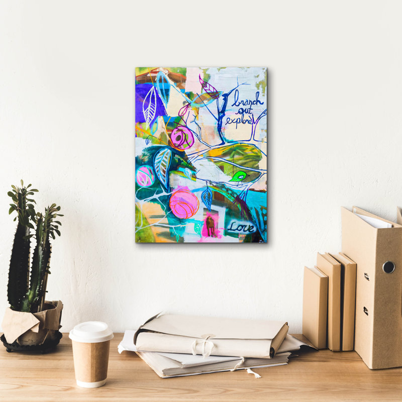 " Branch Out " by Zwart, 16" H x 12" W x 0.75" D