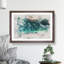 Canoe Boat in Waiwera New Zealand - Picture Frame Painting-62805639-62805641