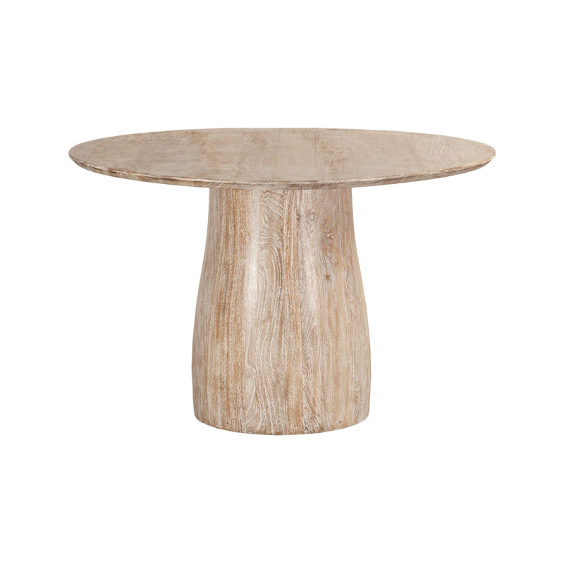 Round Solid Wood Dining Table