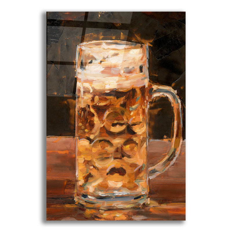 «Autre rond 2» par Ethan Harper, art mural en verre acrylique, 16 po x 24 po