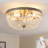 19-Inch Modern Crystal Ceiling Fan With Light