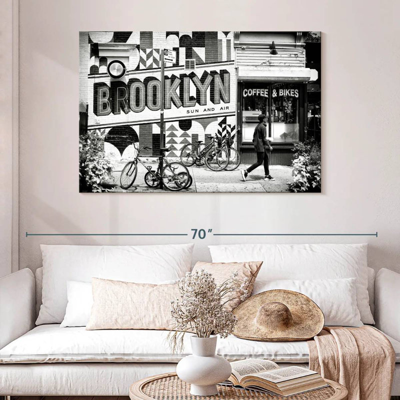 Nicci Brooklyn Coffee, 32" H x 48" W