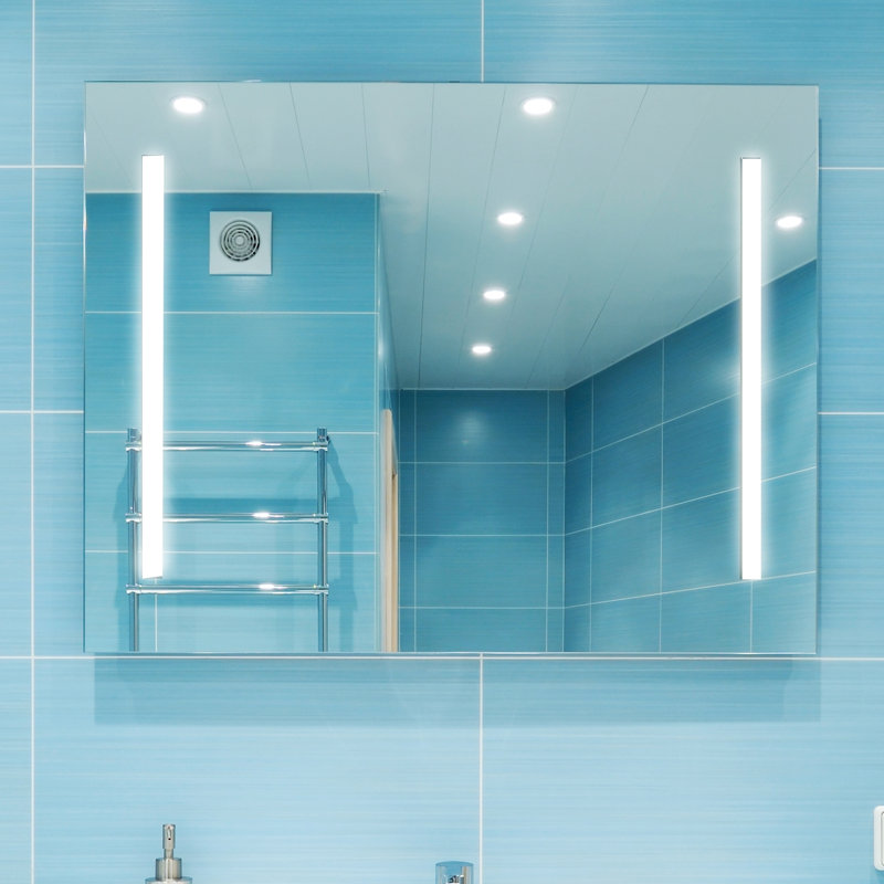 Miroir de salle de bain Ernie, H 16 po x l 12 po
