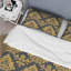Royal Gold Black Traditional Damask IV - Traditional Duvet Cover Set-109148097