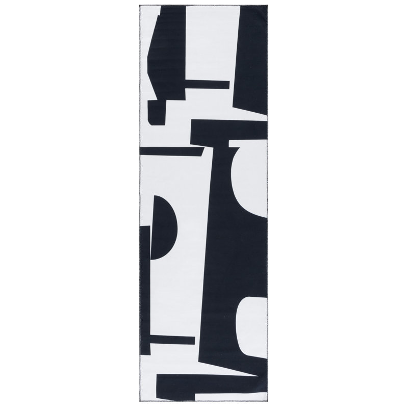Joal Performance Machine Washable Abstract Rug, Runner 2'6" x 8'