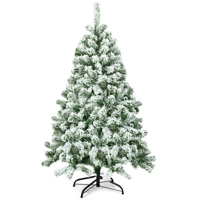 4.59' H Lighted Artificial Pine Christmas Tree