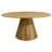 Vyshnavi 60" Dining Table With 6 Trish Ivory Chairs