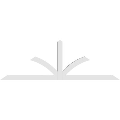 Richland Architectural Grade PVC Gable Bracket