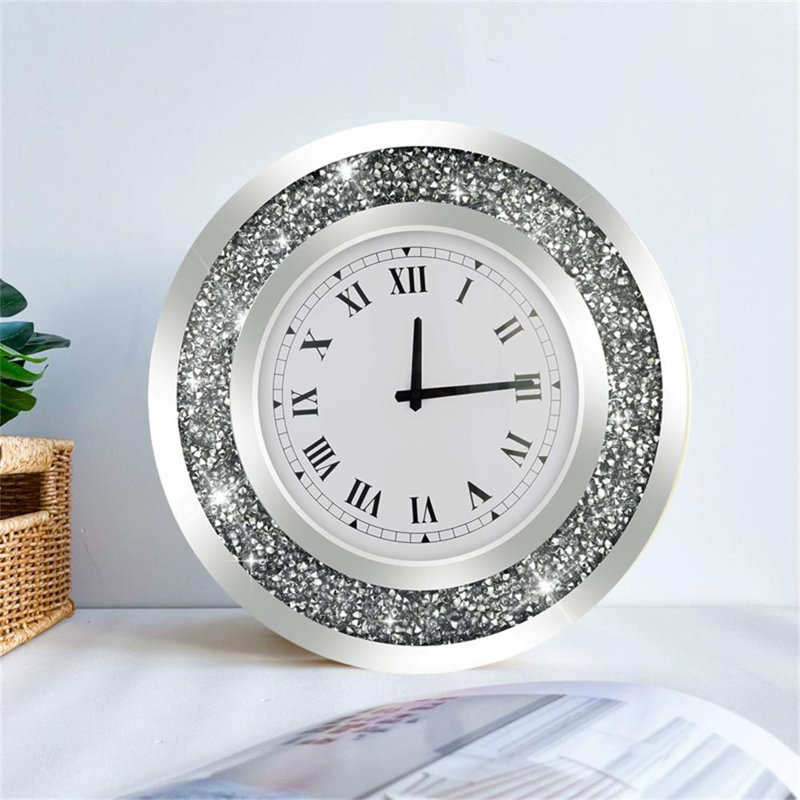 Glass Wall Clock
