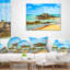 Coussin lombaire national beach seascape st malo