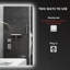 Miroir de salle de bain à DEL avec lumières-246589318