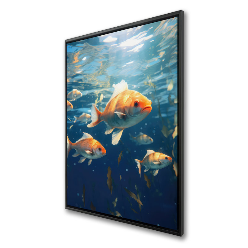 Free flow - Framed canvas, 37.25'' H x 25.25'' W