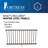 Inspire Railing 32.5-in H Aluminum Level Panel-70691357-70691360