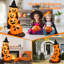 Ensemble gonflable de citrouille d'Halloween Costway