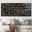 Art textuel sur toile tendue-20526604