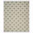 Sloane Cozy Grey Gray Flatweave Ivory Transitional Geometric Wool Area Rug-33694072