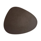 Mattola Placemat, Stone, Taupe, 18.5" X 15.3", Set Of 6