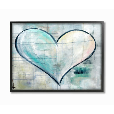 « graffiti texture white blue white » par kami lerner-« uncadred », reproduction d’art sur toile