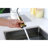 Single Handle Stainless Steel Kitchen Sink Faucet With Pull Down Sprayer-116628730