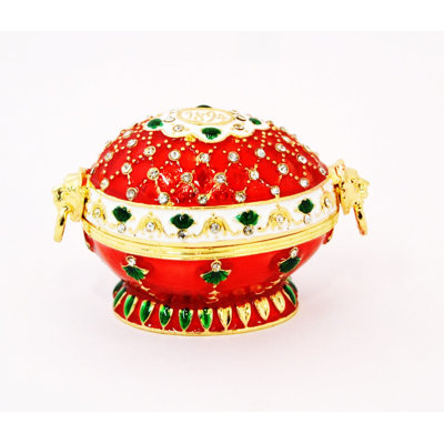 Faberge Metal Decorative Box