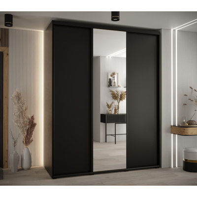 Carya 3 Door Manufactured Wood Wardrobe