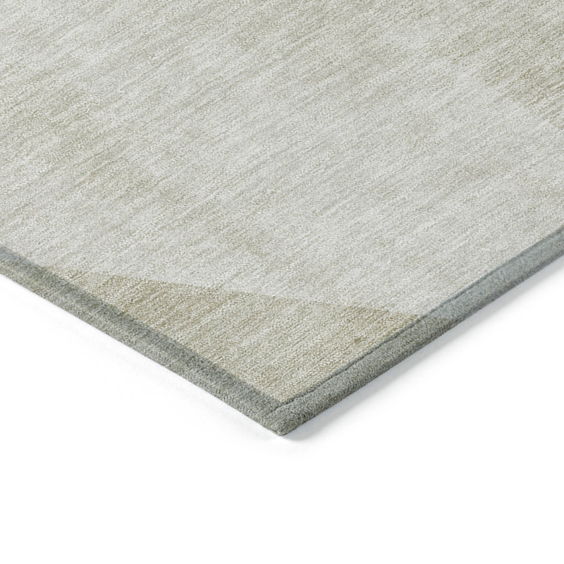 Tapis intérieur / extérieur Killingly avec envers antidérapant, Rectangle de 10 pi x 14 pi
