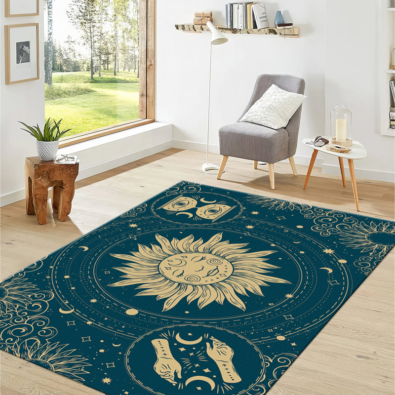 Large Soft Pile Rug with Intricate Floral Medallion Design for a Classic Touch in Living Room or Bedroom, Runner 3'3" x 9'2"