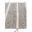 Tapis noir et blanc Mosser